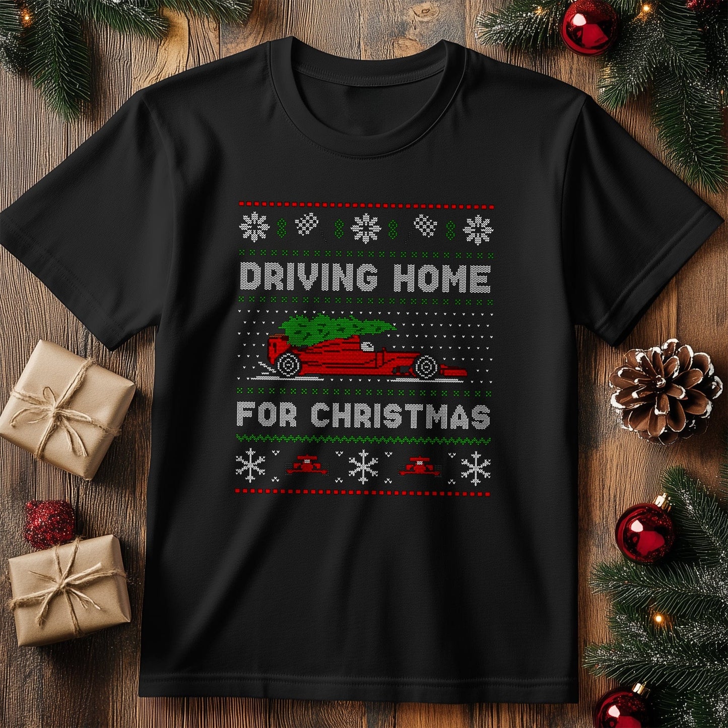 Driving Home for Christmas T-Shirt -