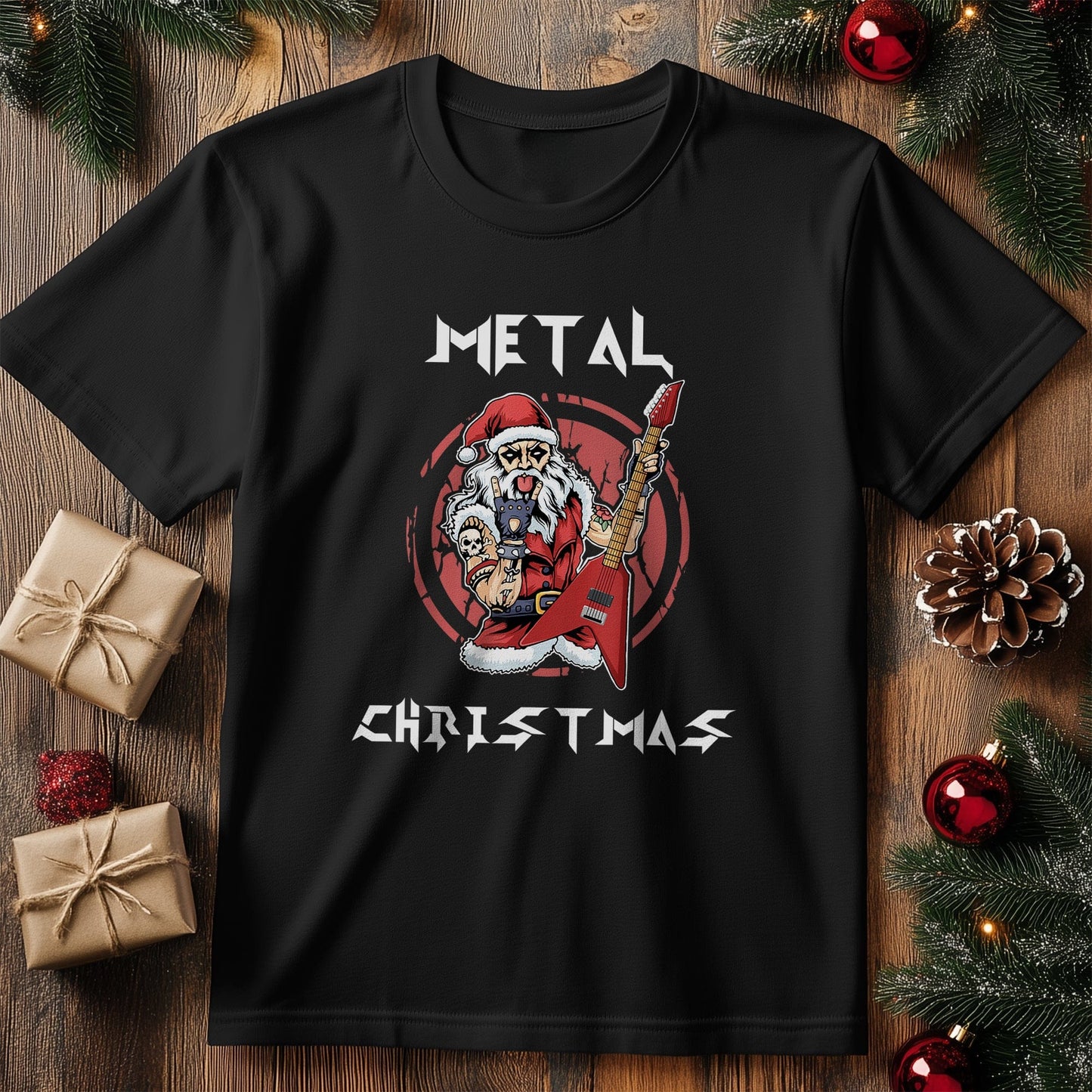 Heavy Metal Christmas T-shirt -