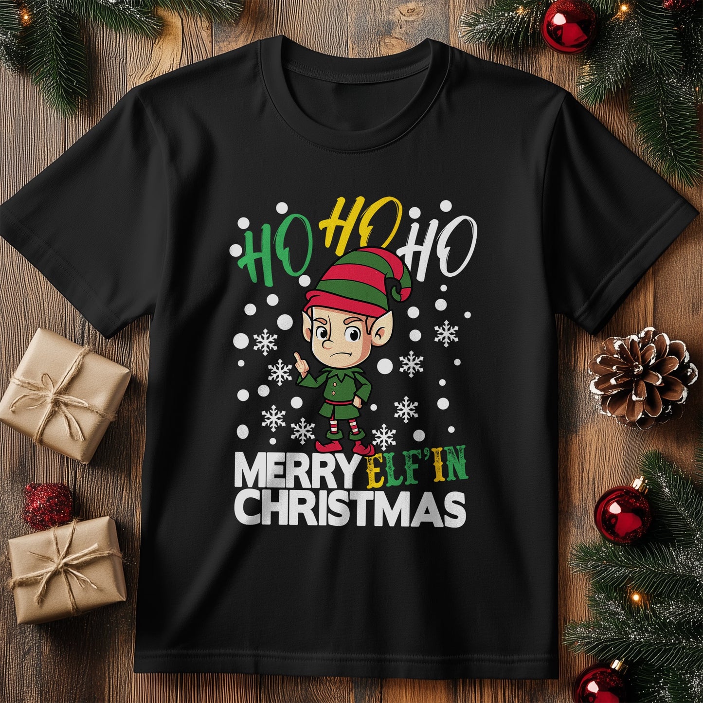Merry Elf'in Christmas t-shirt - Ho