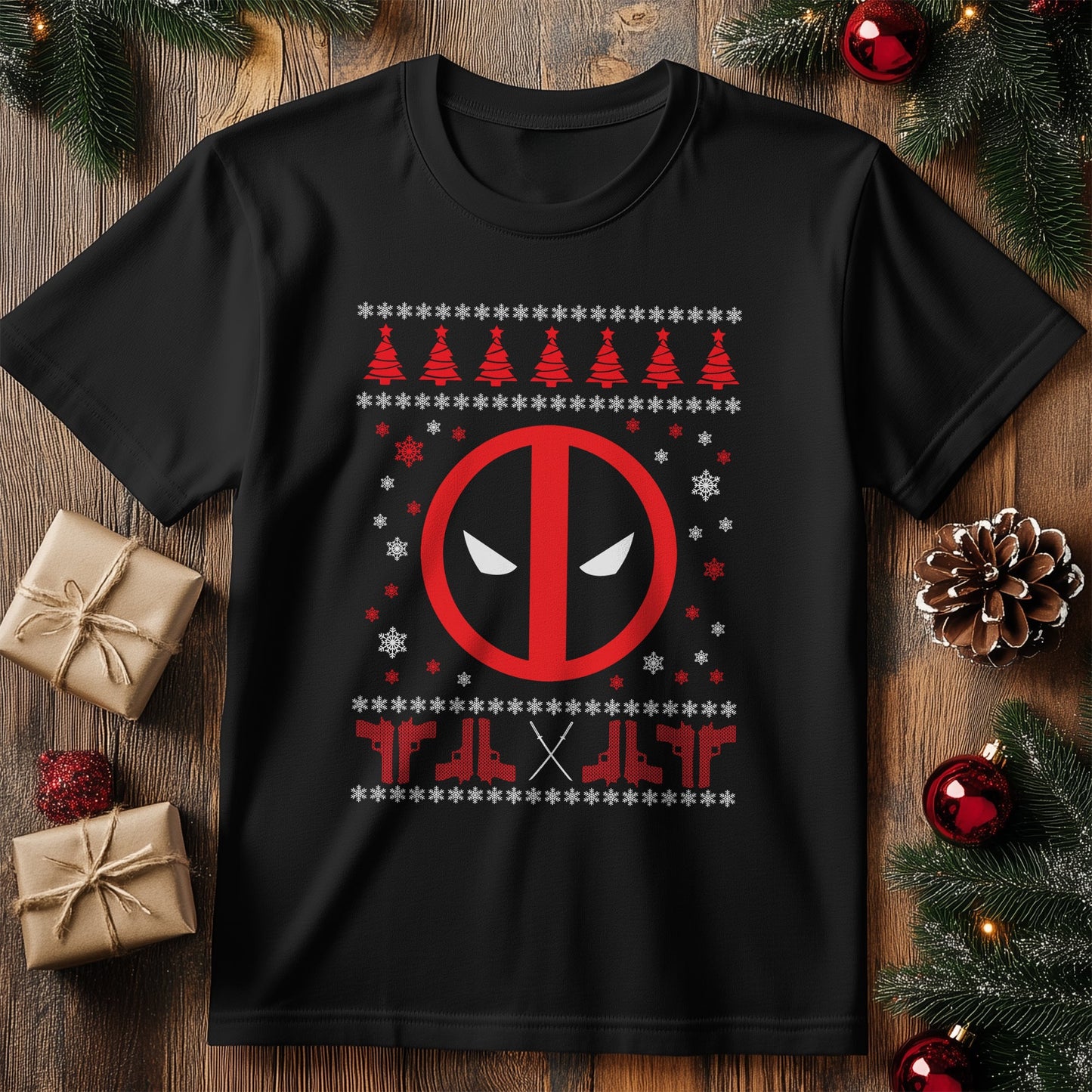 Merc Christmas T-shirt - Deadpool's
