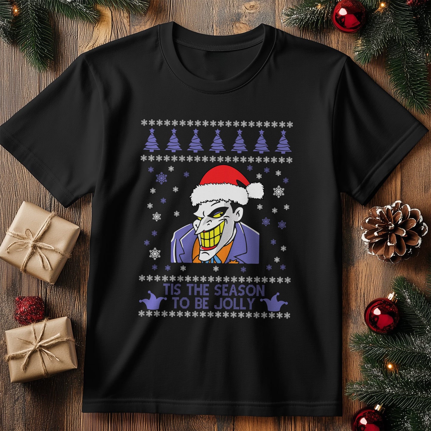 Joker Christmas Jumper T-shirt - Ho
