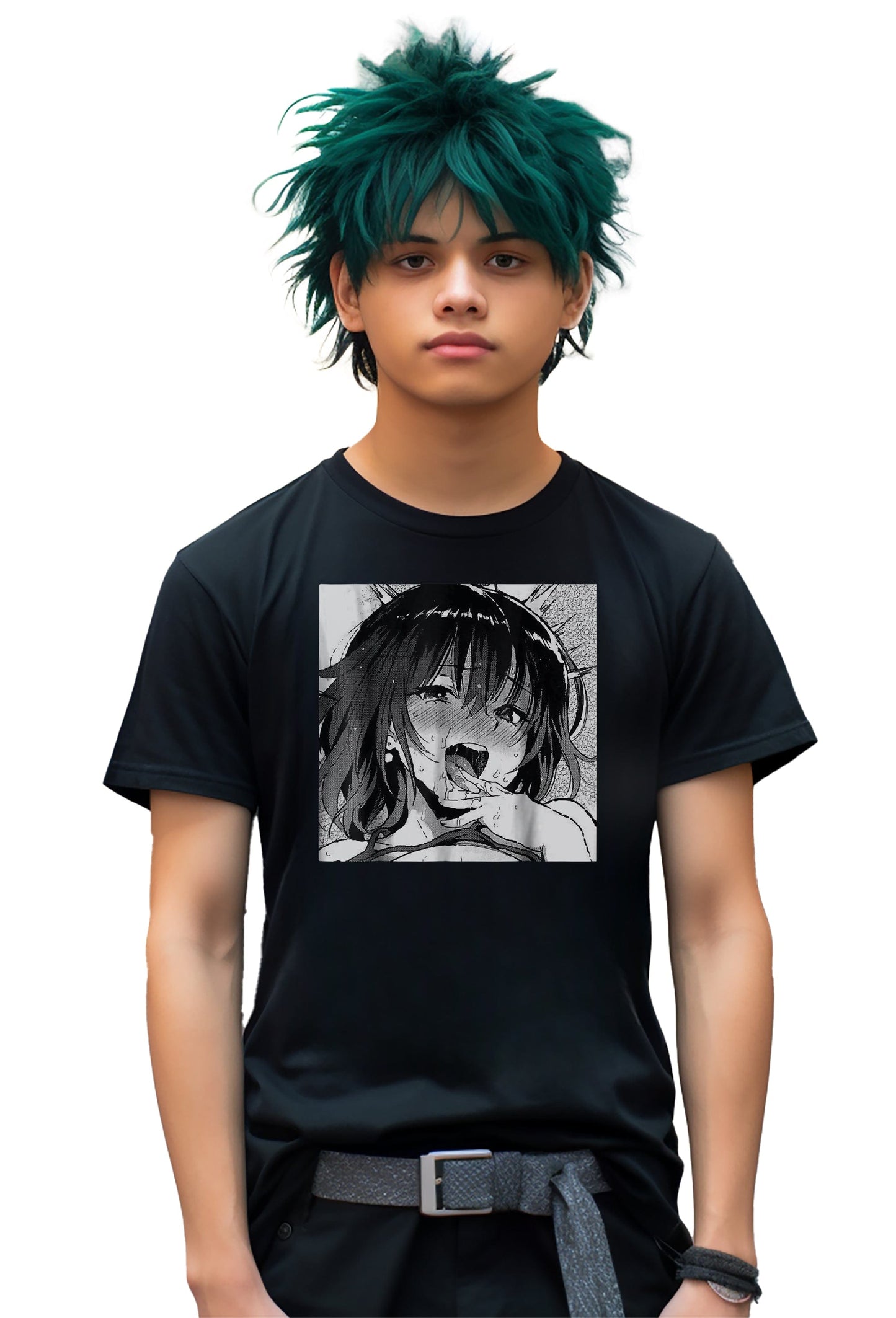 Ecchi Otaku Hentai Ahegao Girl T-Shirt