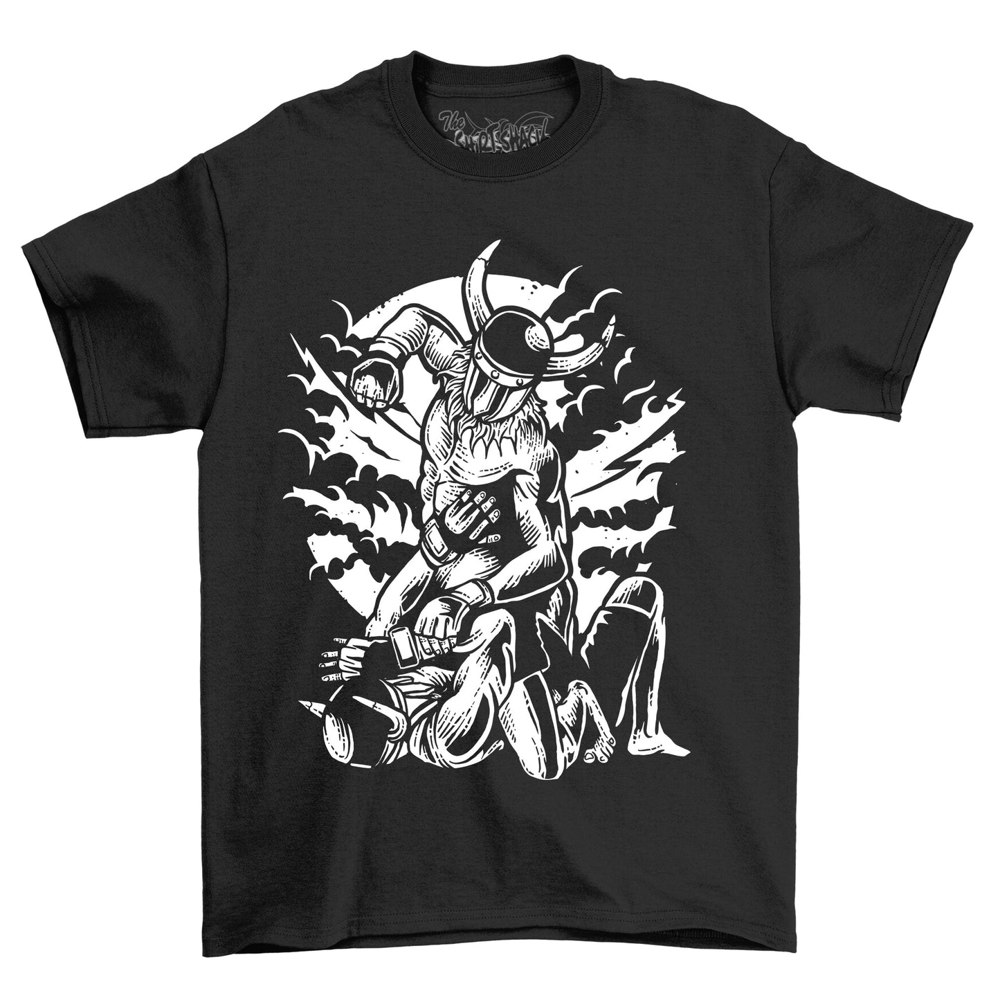 Viking Fight: Demon vs. Viking T-Shirt