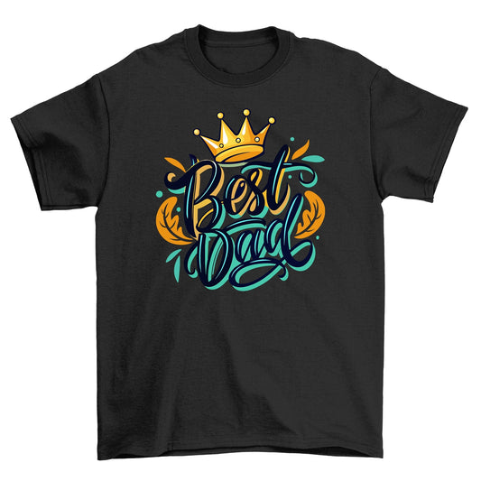 Best Dad Crown TShirt ÔøΩÔøΩÔøΩ Funny