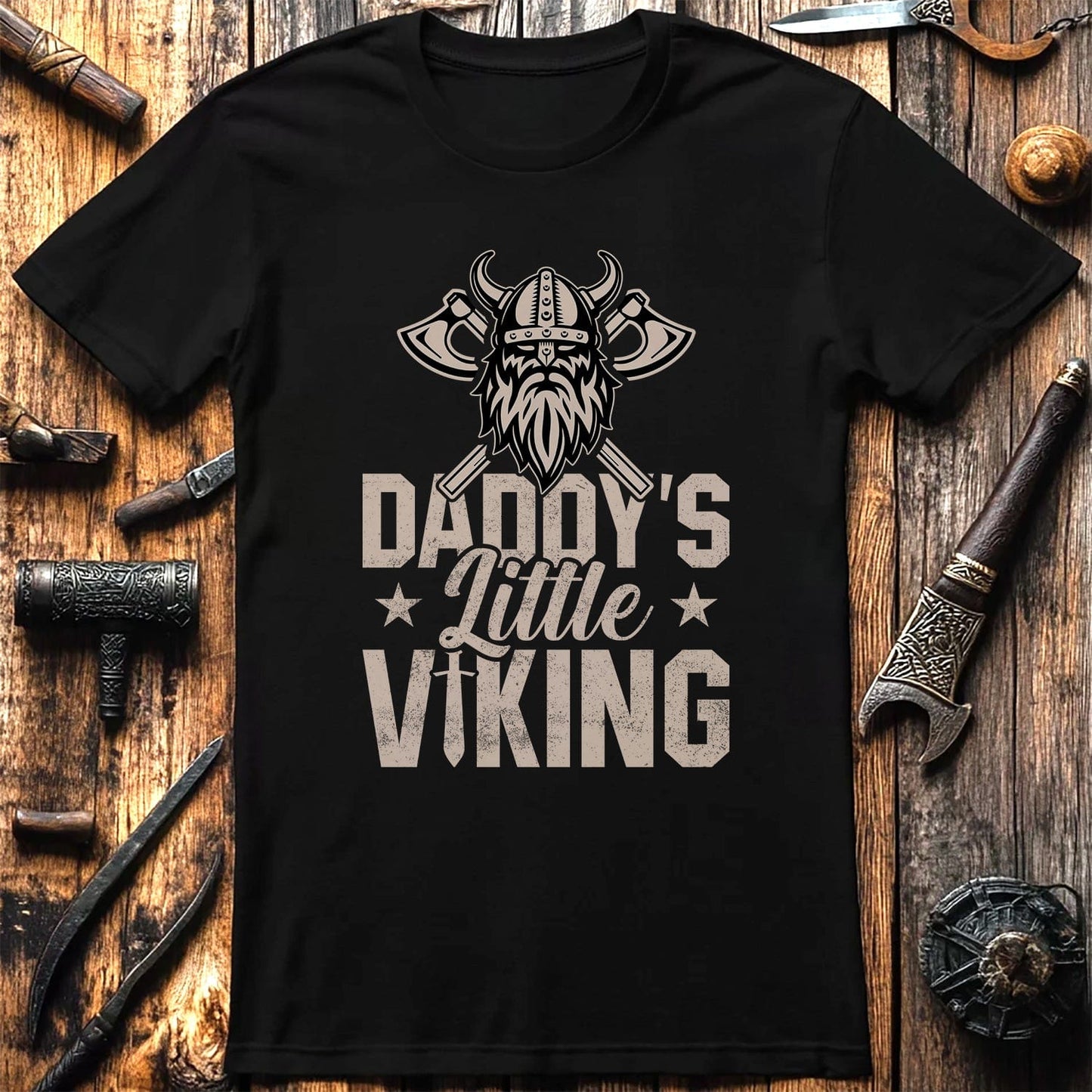 Daddy's Little Viking T-Shirt