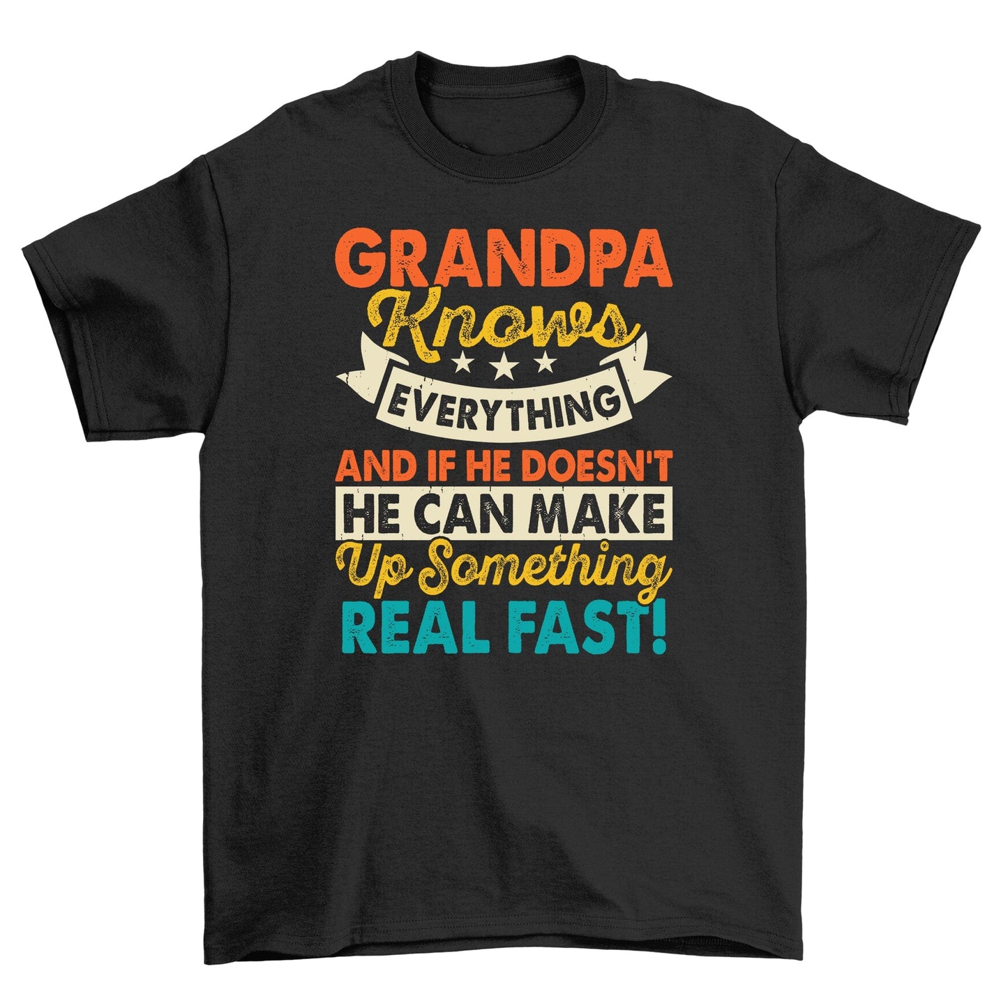 Grandpa Knows Everything 15 T-Shirt