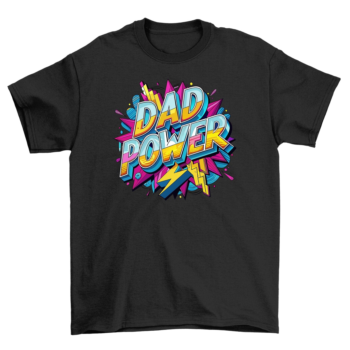 Retro Dad Power TShirt Channel