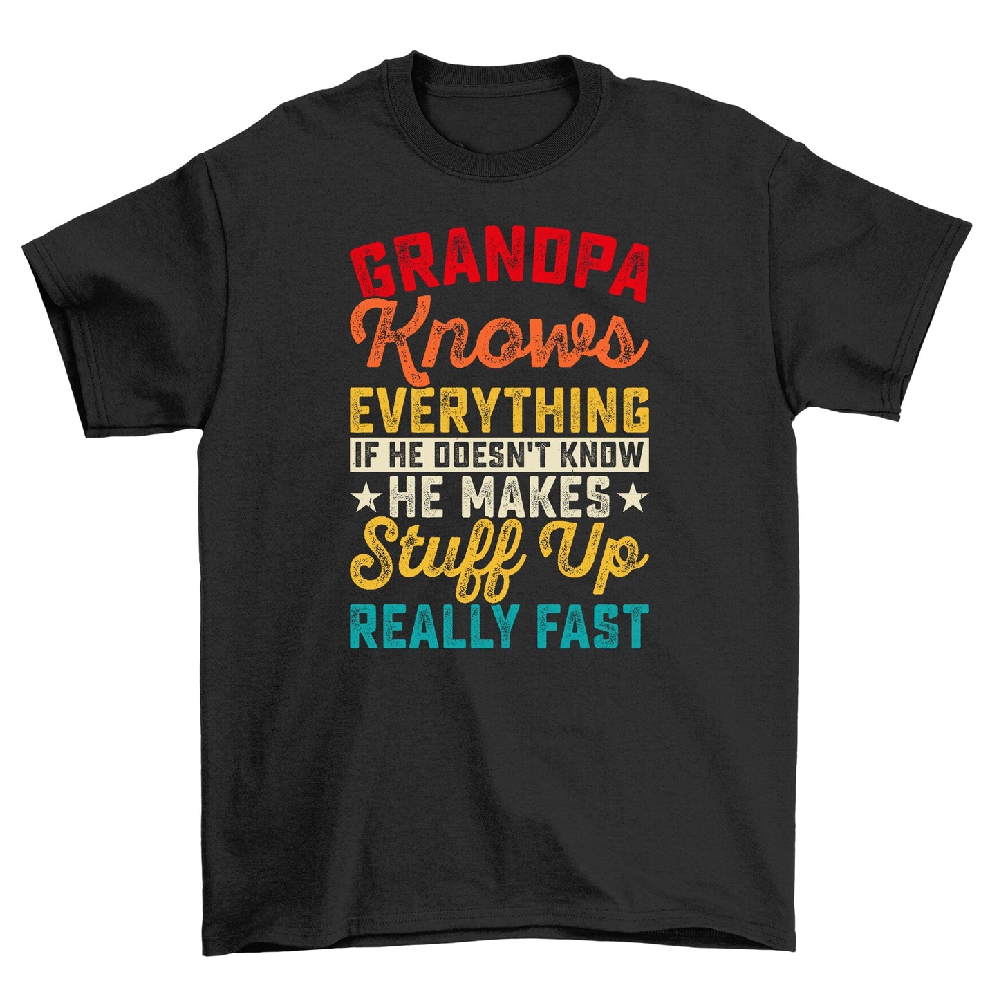 Grandpa Knows Everything T-Shirt