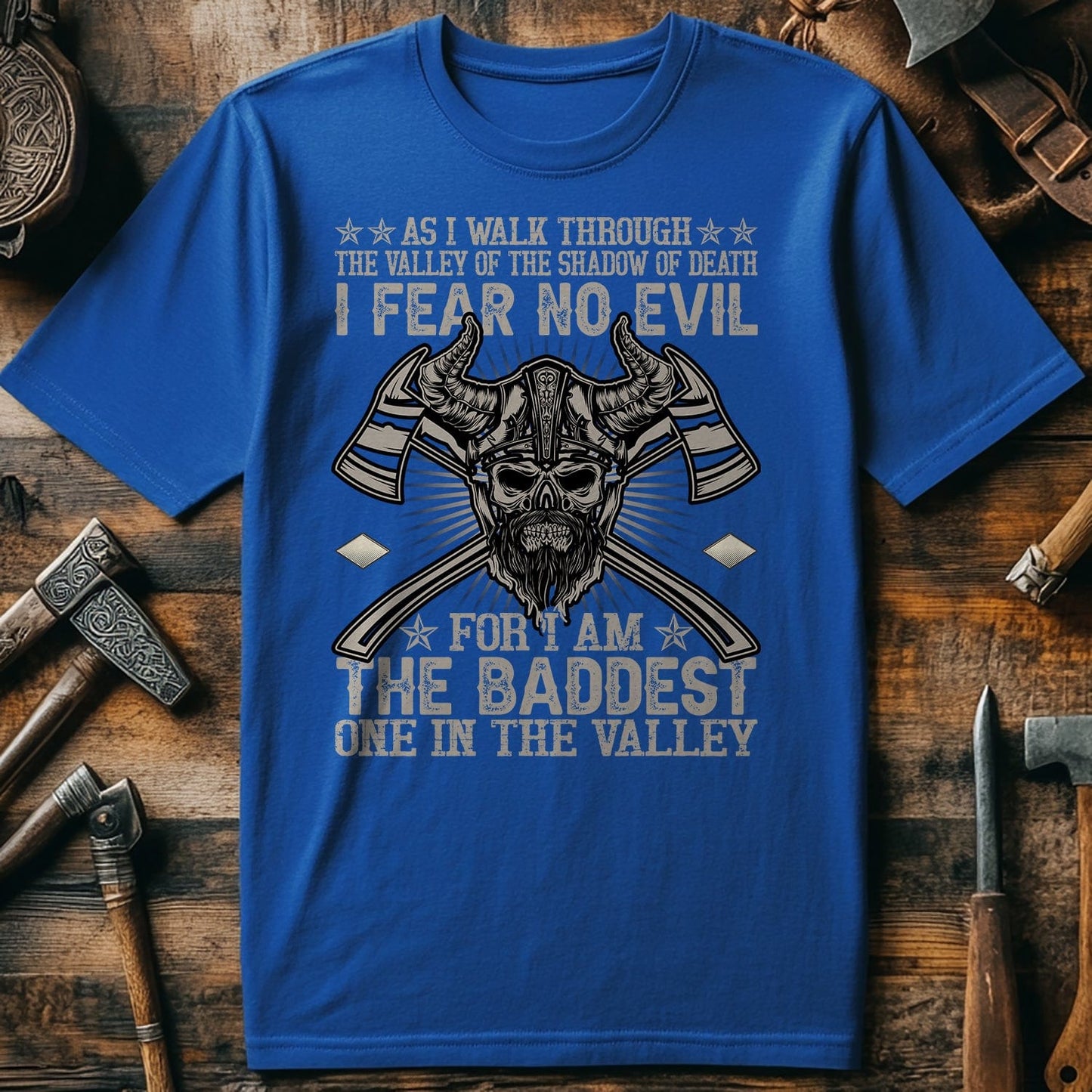 I Fear No Evil Viking T-Shirt