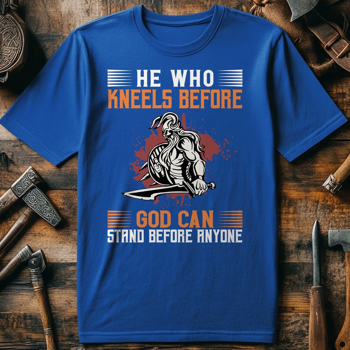 He Who Kneels Before God T-shirt