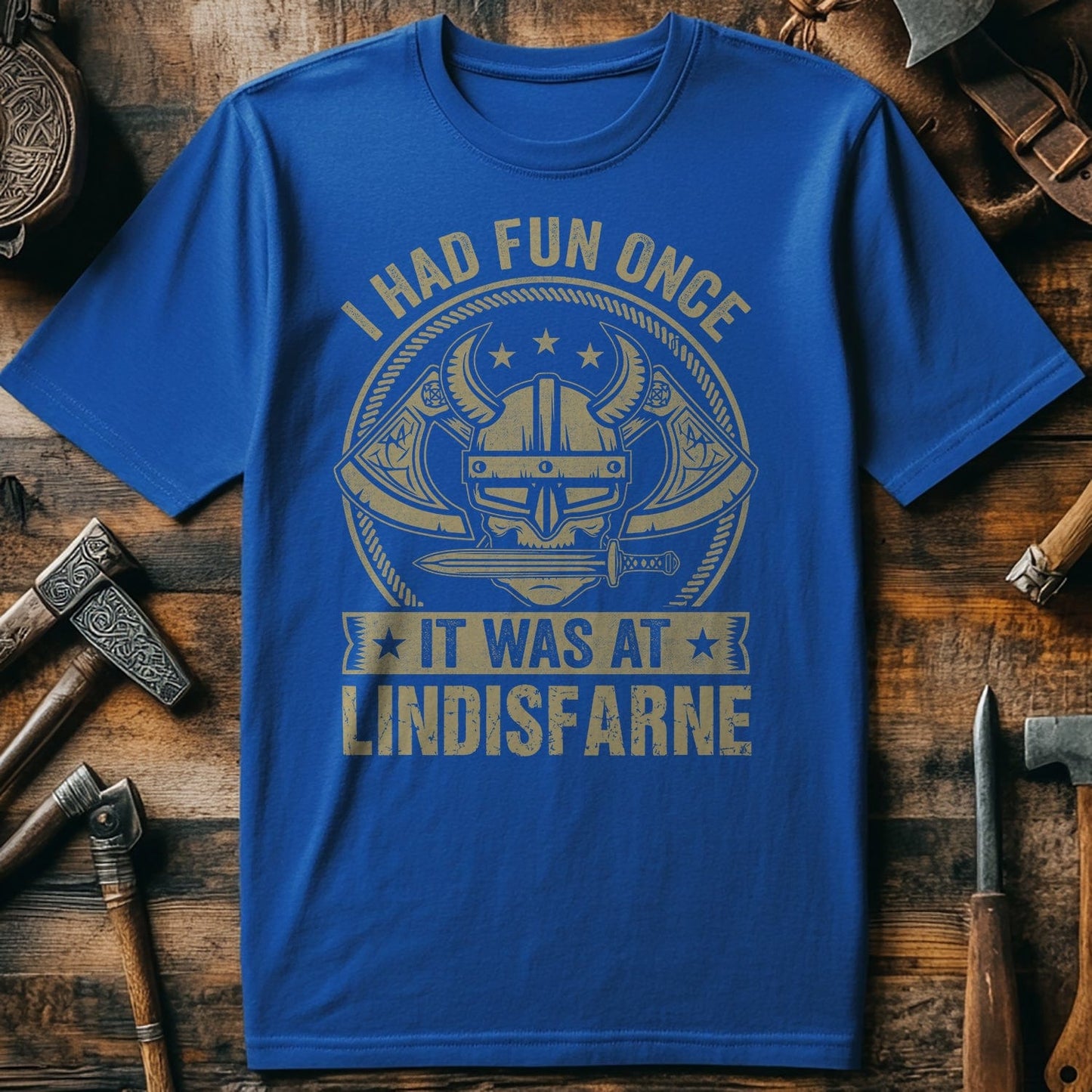 I Had Fun Once Lindisfarne T-shirt
