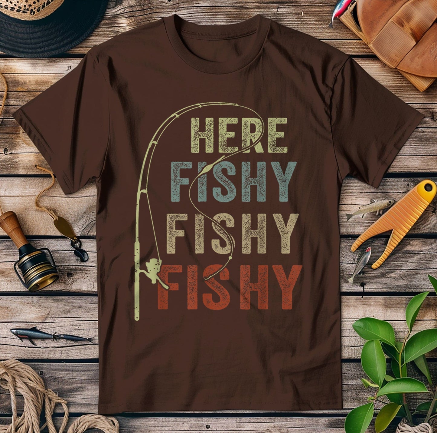Here Fishy Fishy T-shirt