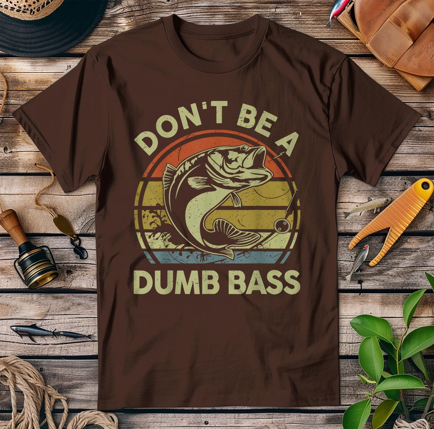 Don't Be A Dumb Bass Fishing T-Shirt
