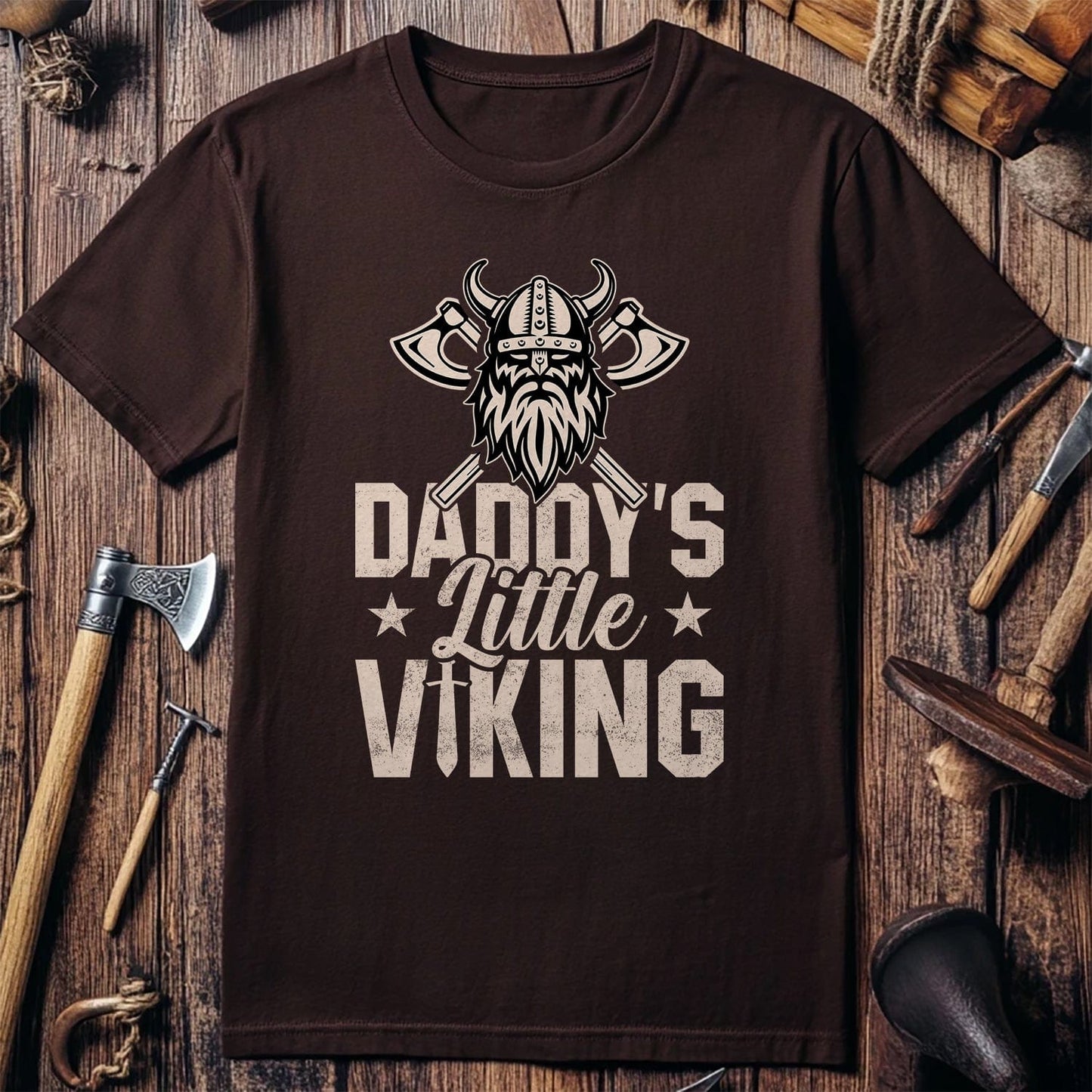 Daddy's Little Viking T-Shirt