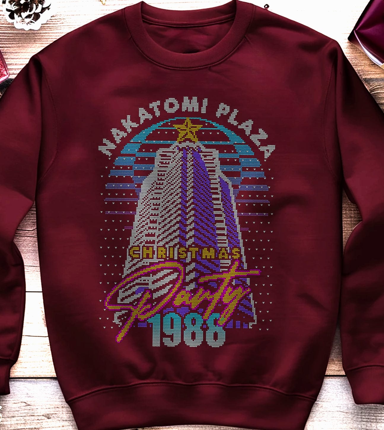 8bit Retro Nakatomi Plaza Sweatshirt