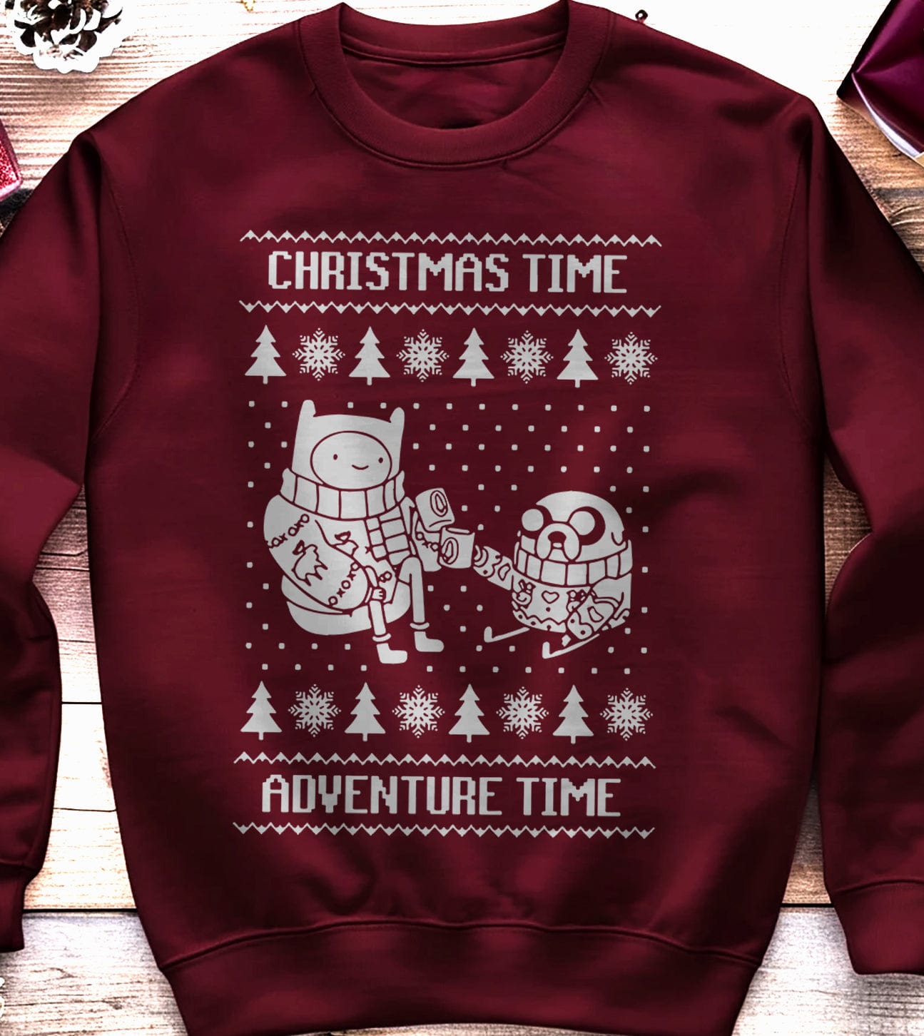 Adventure Time Christmas Sweatshirt