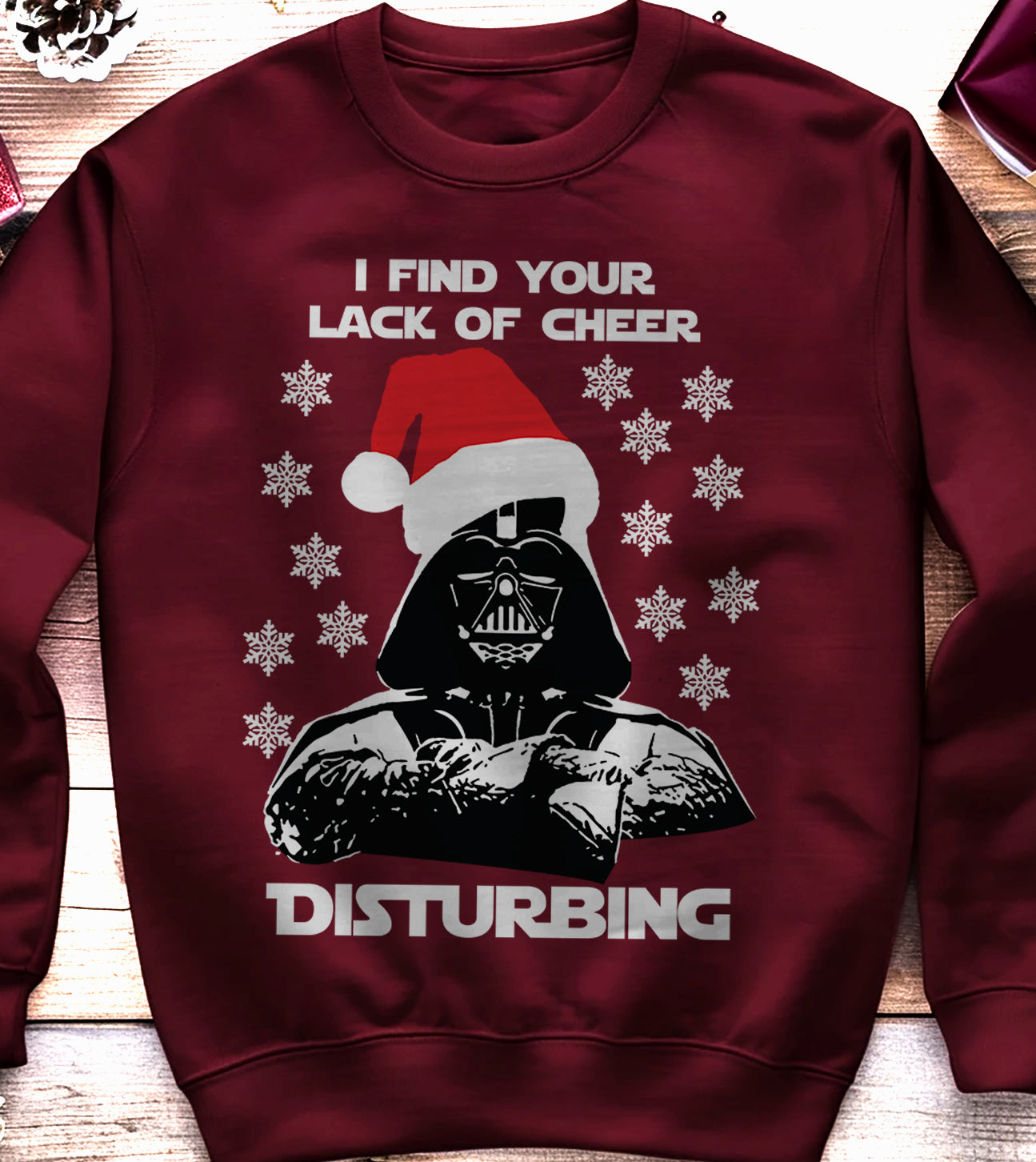 Vader-Lack-Of-Cheer-Christmas Sweatshirt