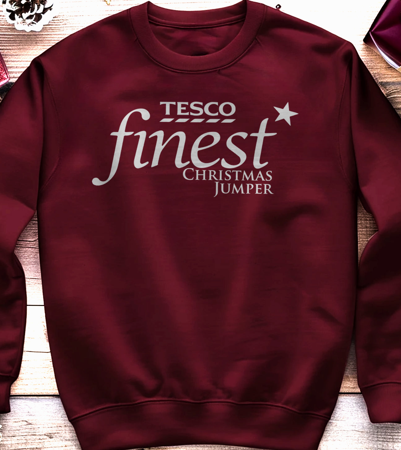 Supermarket Finest Jumper - A Hilarious Holiday Sweatshirt
