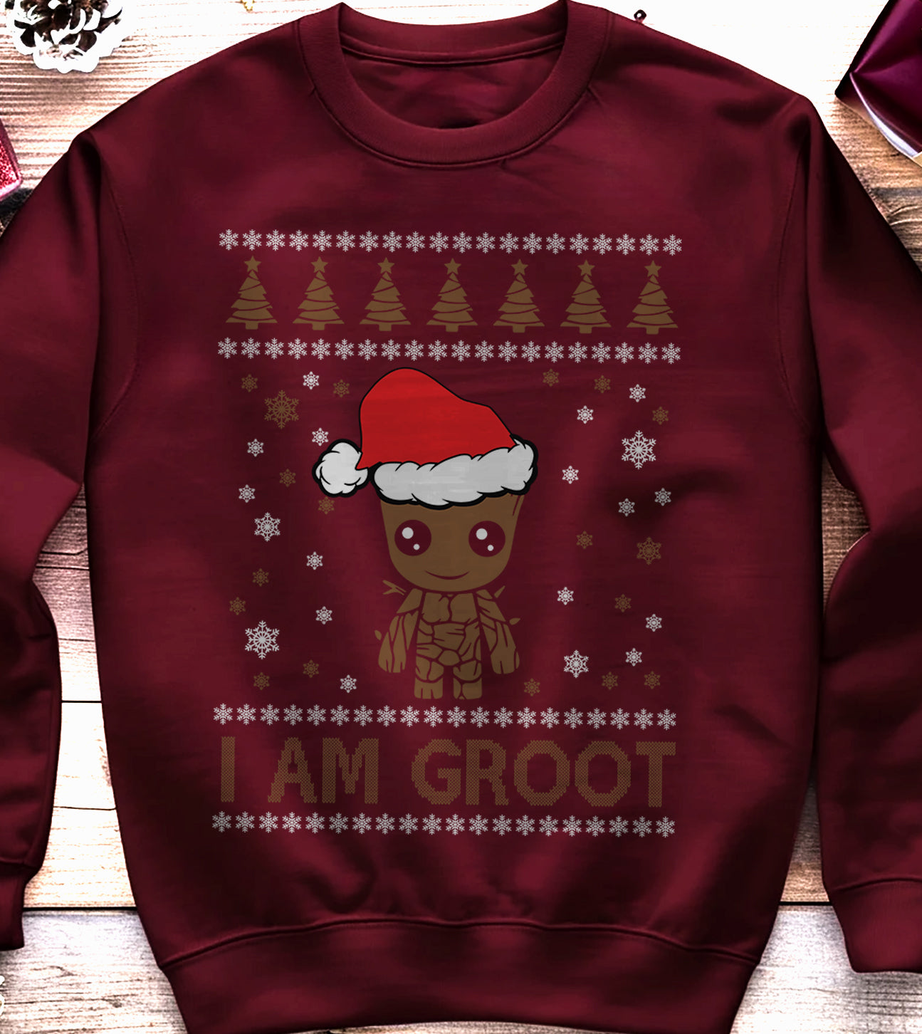 Old I Am Groot Xmas Sweatshirt
