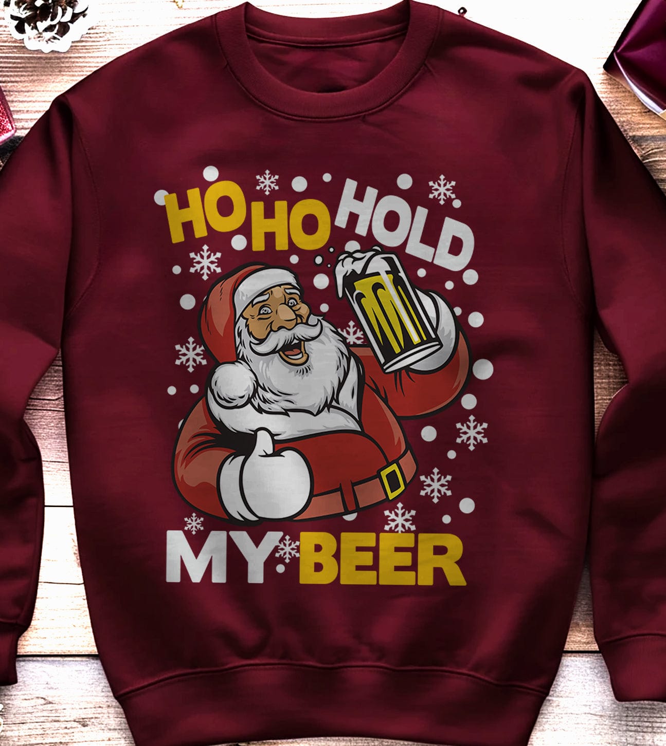 Ho Ho Hold My Beer Sweatshirt