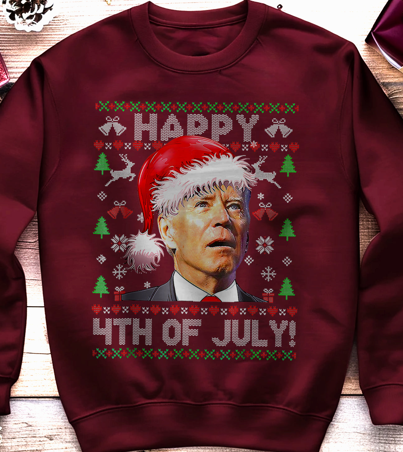 Joe Biden Christmas Sweatshirt