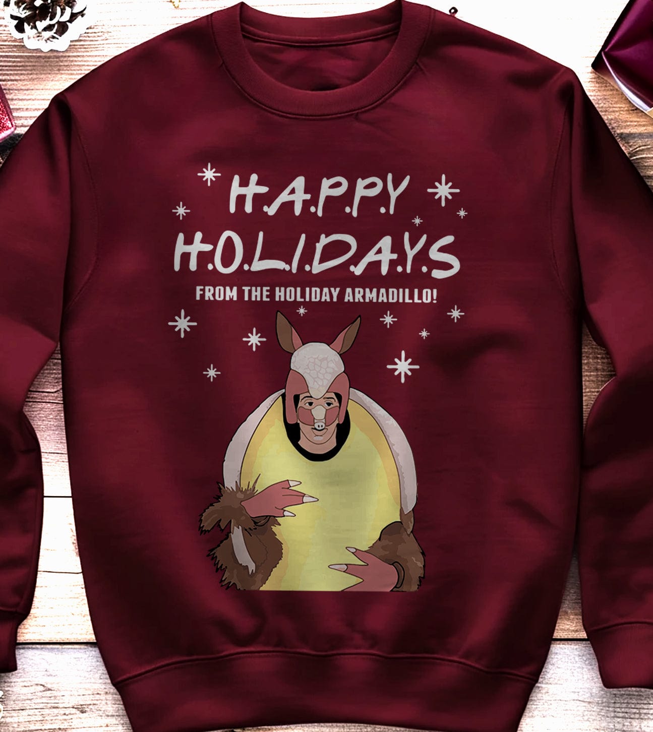Happy Holiday Armadillo Sweatshirt