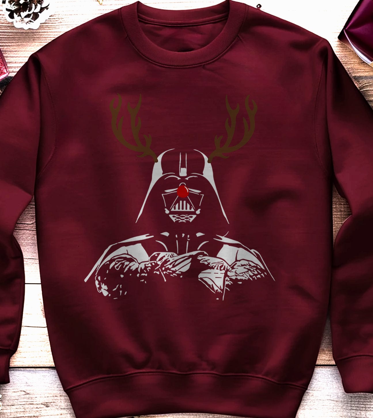 Darth Vader Reindeer Sweatshirt