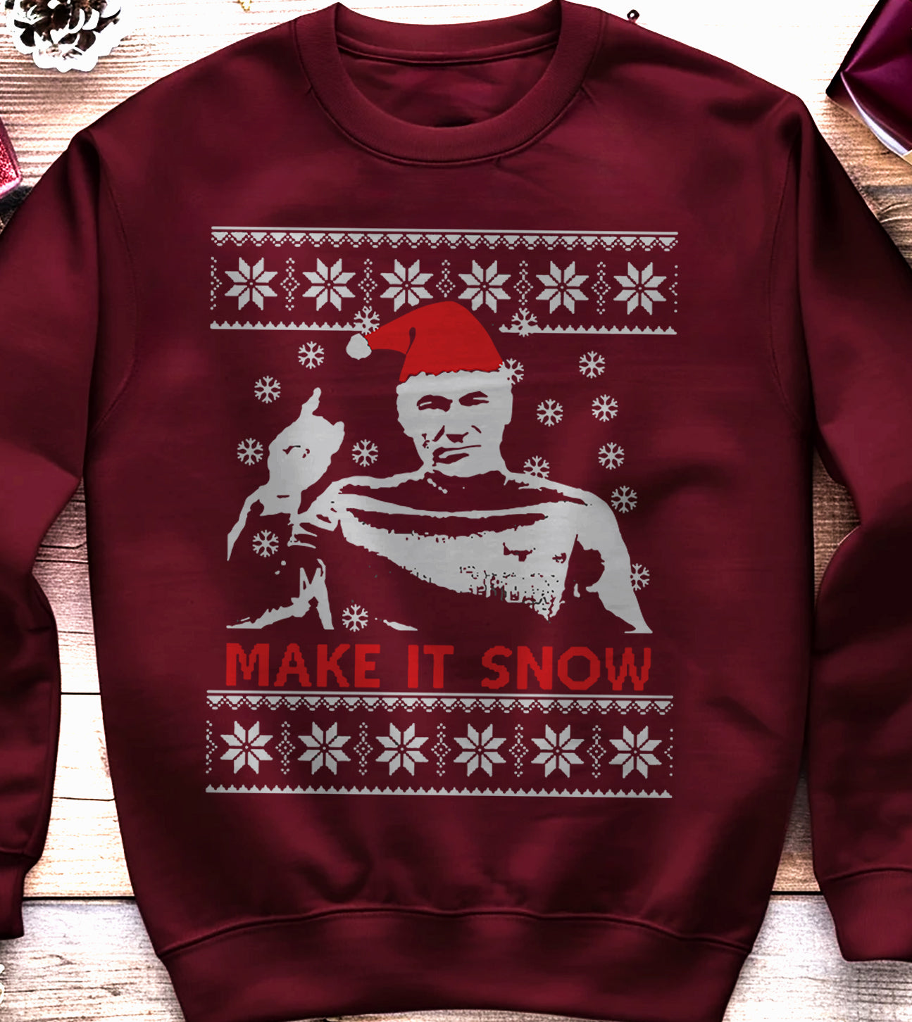Make It Snow sweatshirt