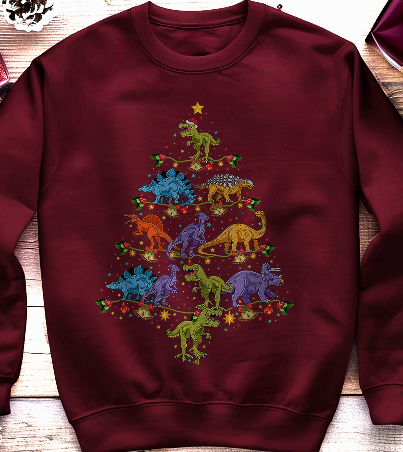 Dino-Mite Christmas Sweatshirt