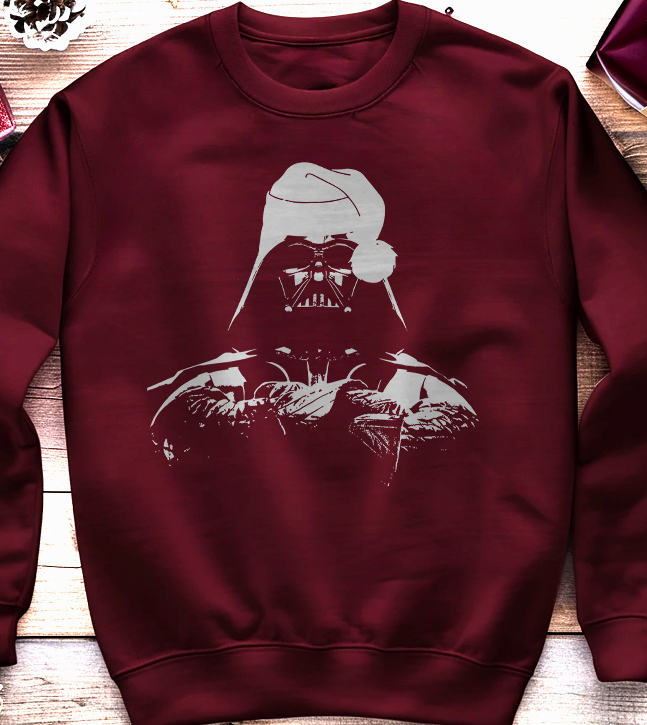 Vader Santa Hat Sweatshirt