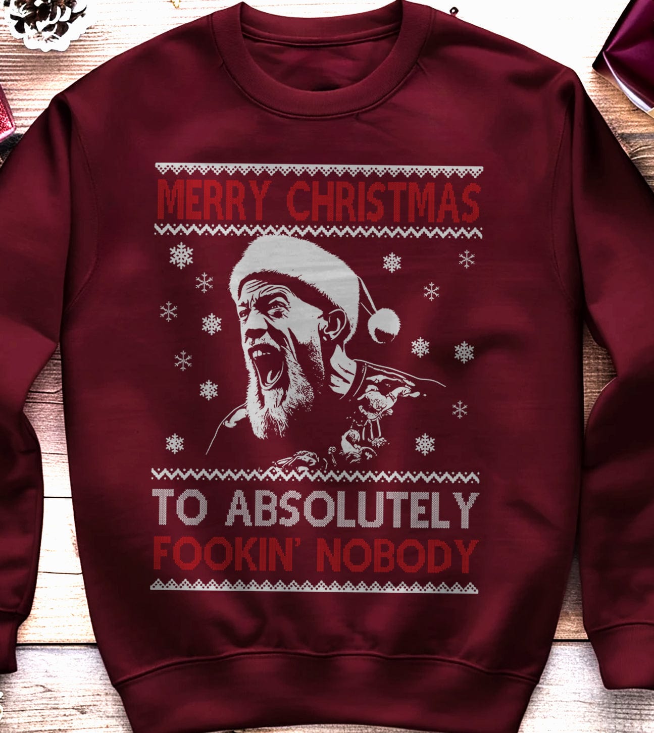 Connor McGregor Christmas Sweatshirt Style001