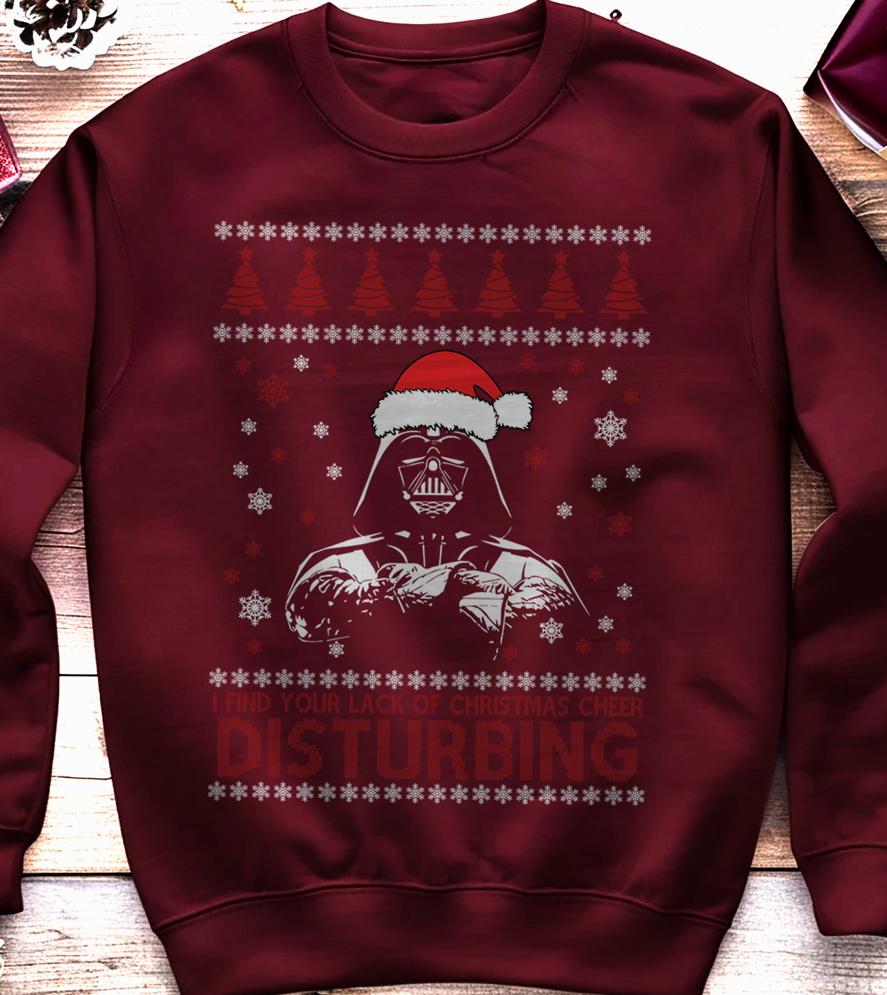 Lack of Christmas Cheer Darth Vader Sweatshirt