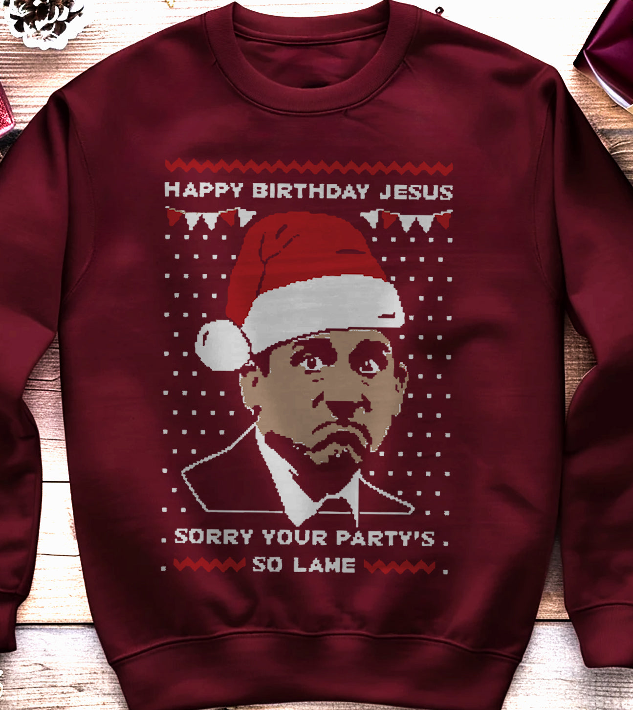 Jesus Birthday Office sweatshirt