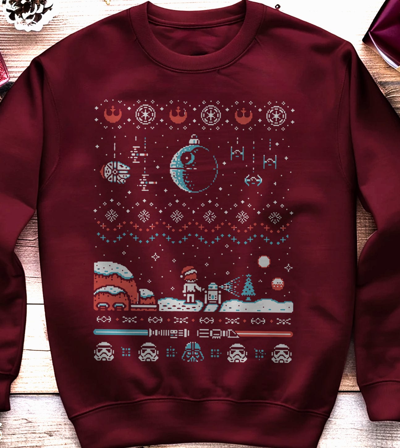 Galaxy Battle Christmas Sweatshirt