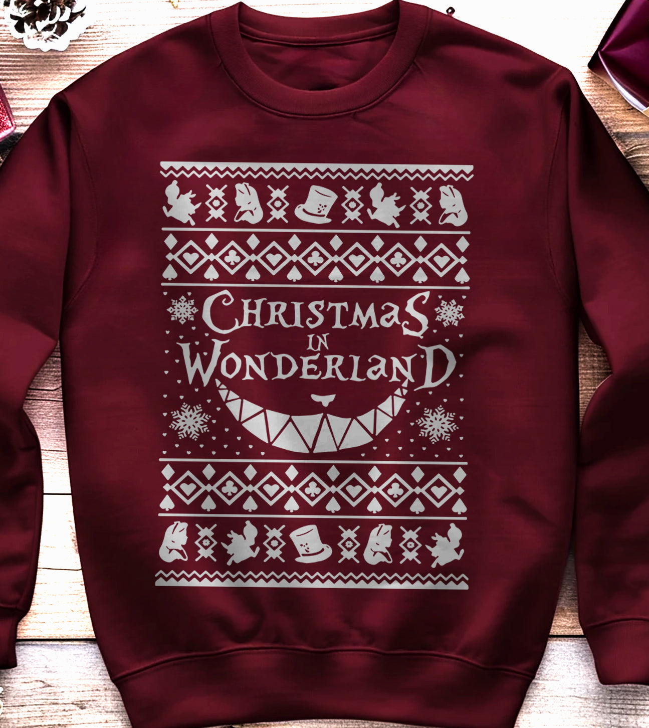 Wonderland Christmas sweatshirt