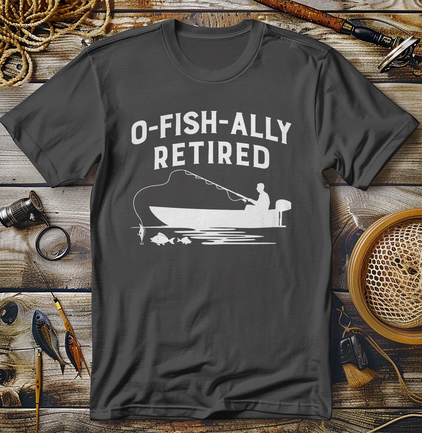 OFishally Retired 3 T-shirt