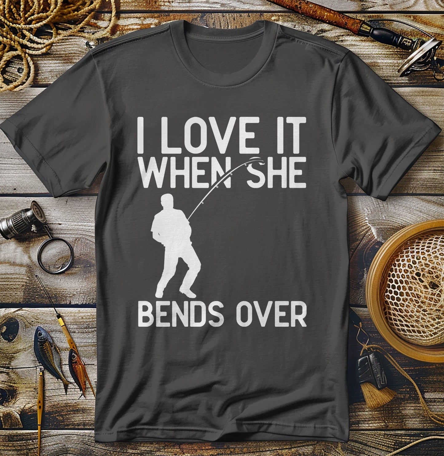 Bend Over Fish 3 T-shirt