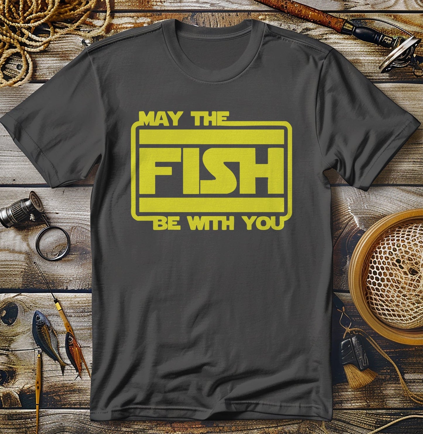 May the Fish Be With You T-Shirt