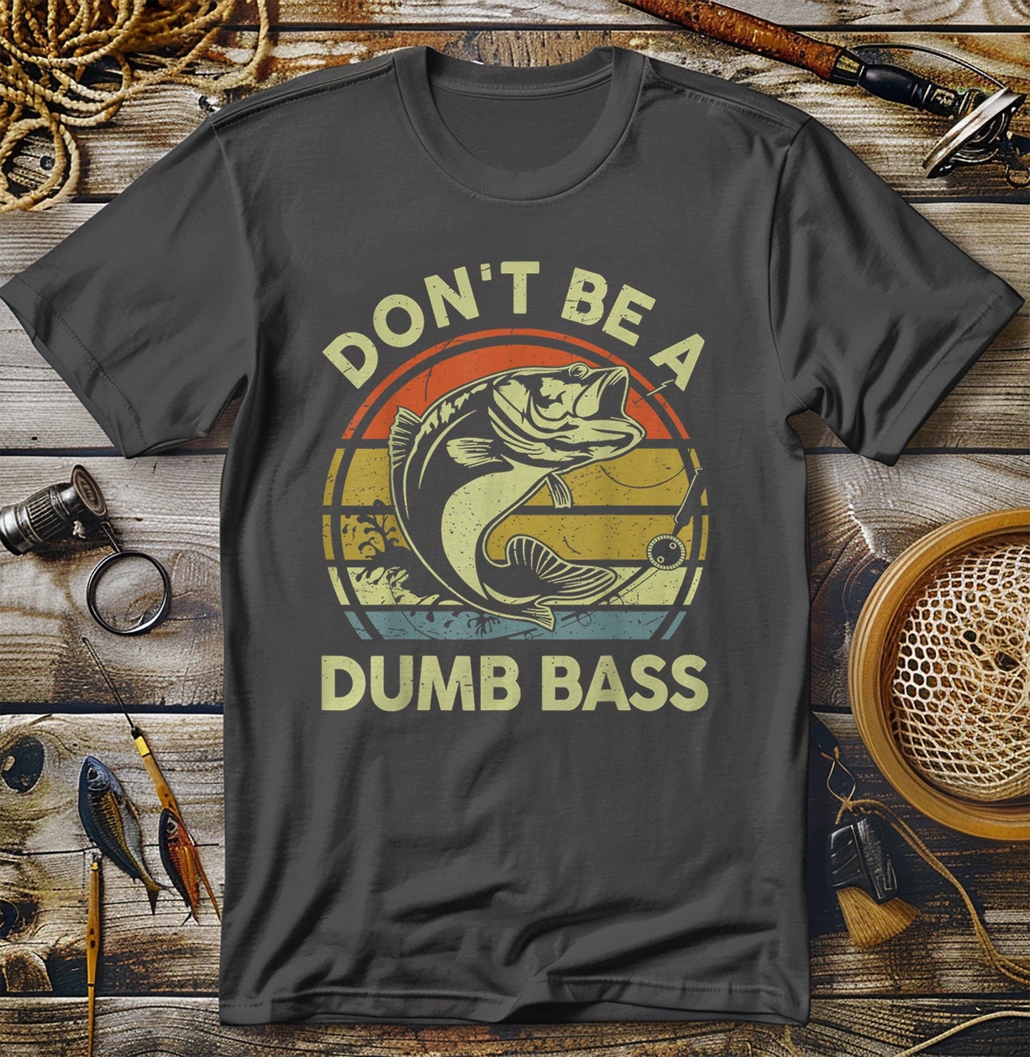 Don't Be A Dumb Bass Fishing T-Shirt