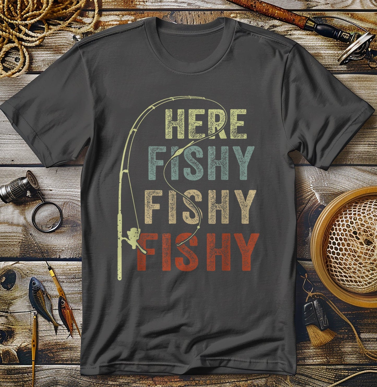 Here Fishy Fishy T-shirt