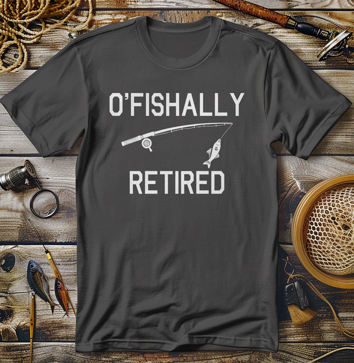 Ofishally Retired 4 t-shirt