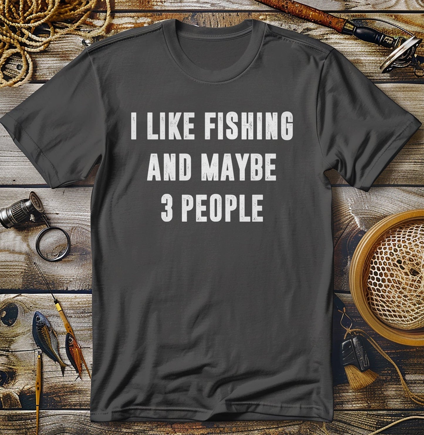 Fishing 3 People 3 T-Shirt