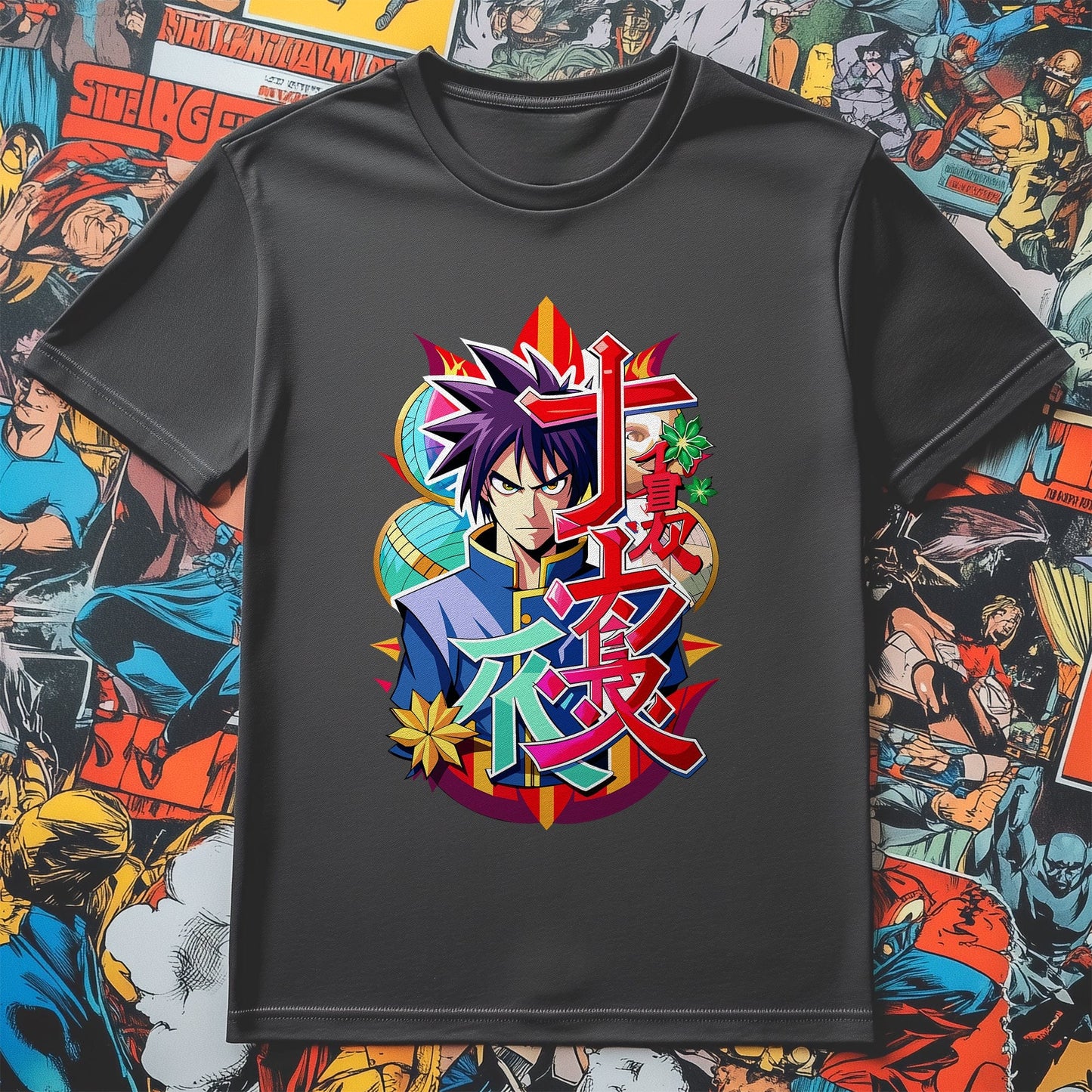 Anime Cartoon Man T-Shirt