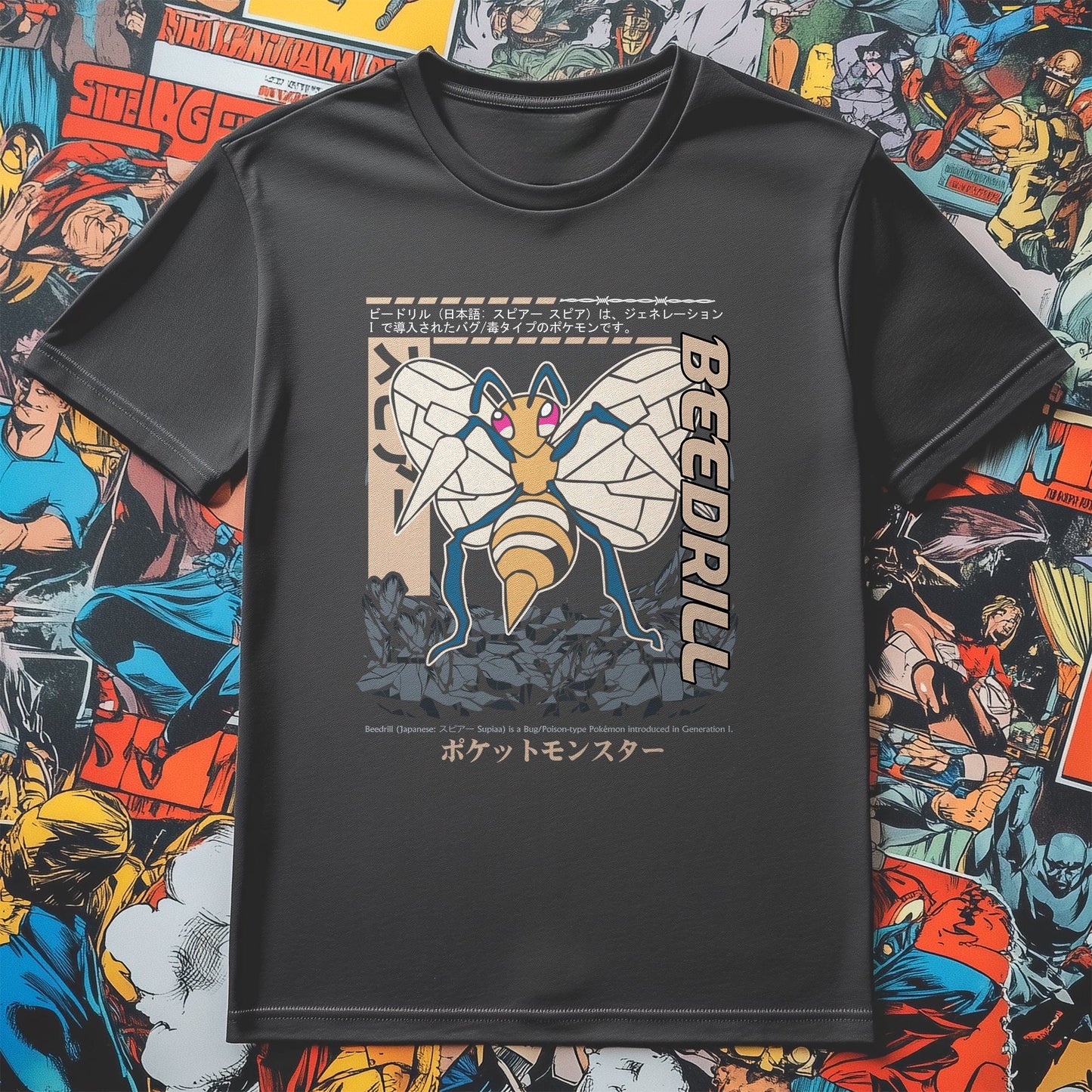 P4 Pok√©mon Beedrill T-shirt