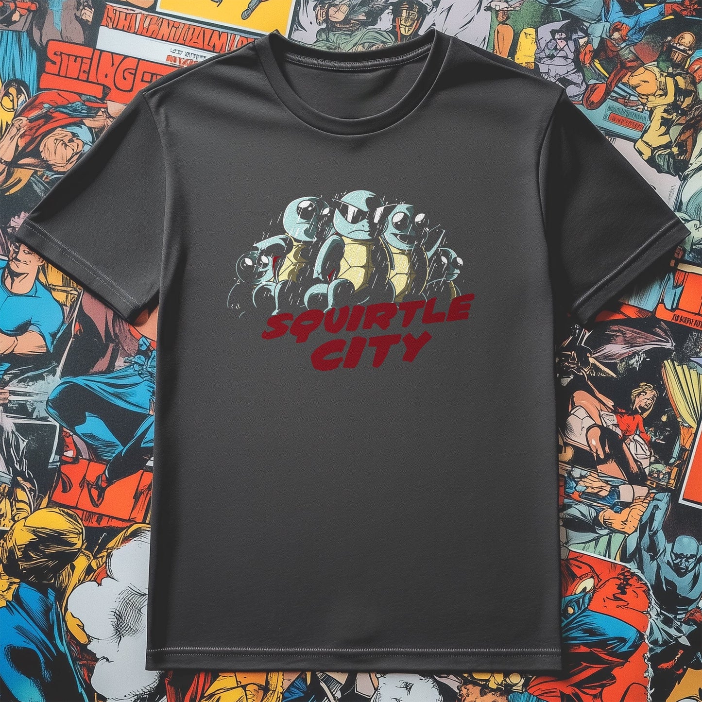 Squirtle City t-shirt