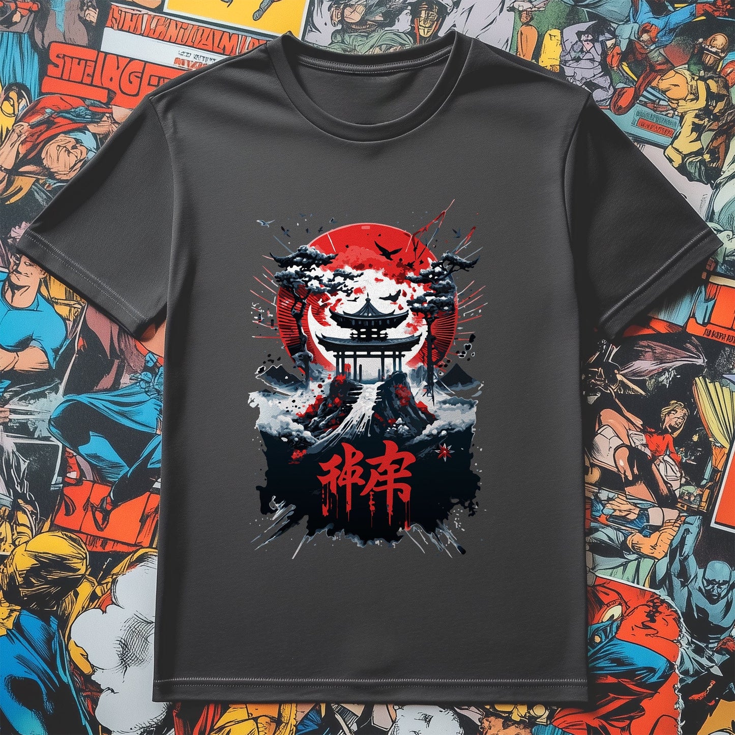 Japan Ed Sun Anime T-shirt