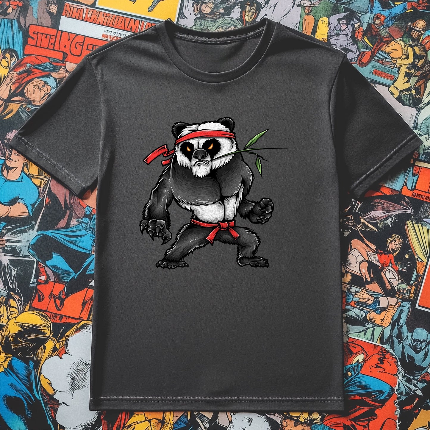 Kungfu Zoo Panda T-Shirt