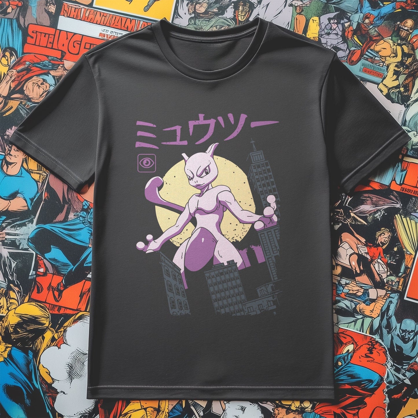 Mewtwo Kaiju T-Shirt