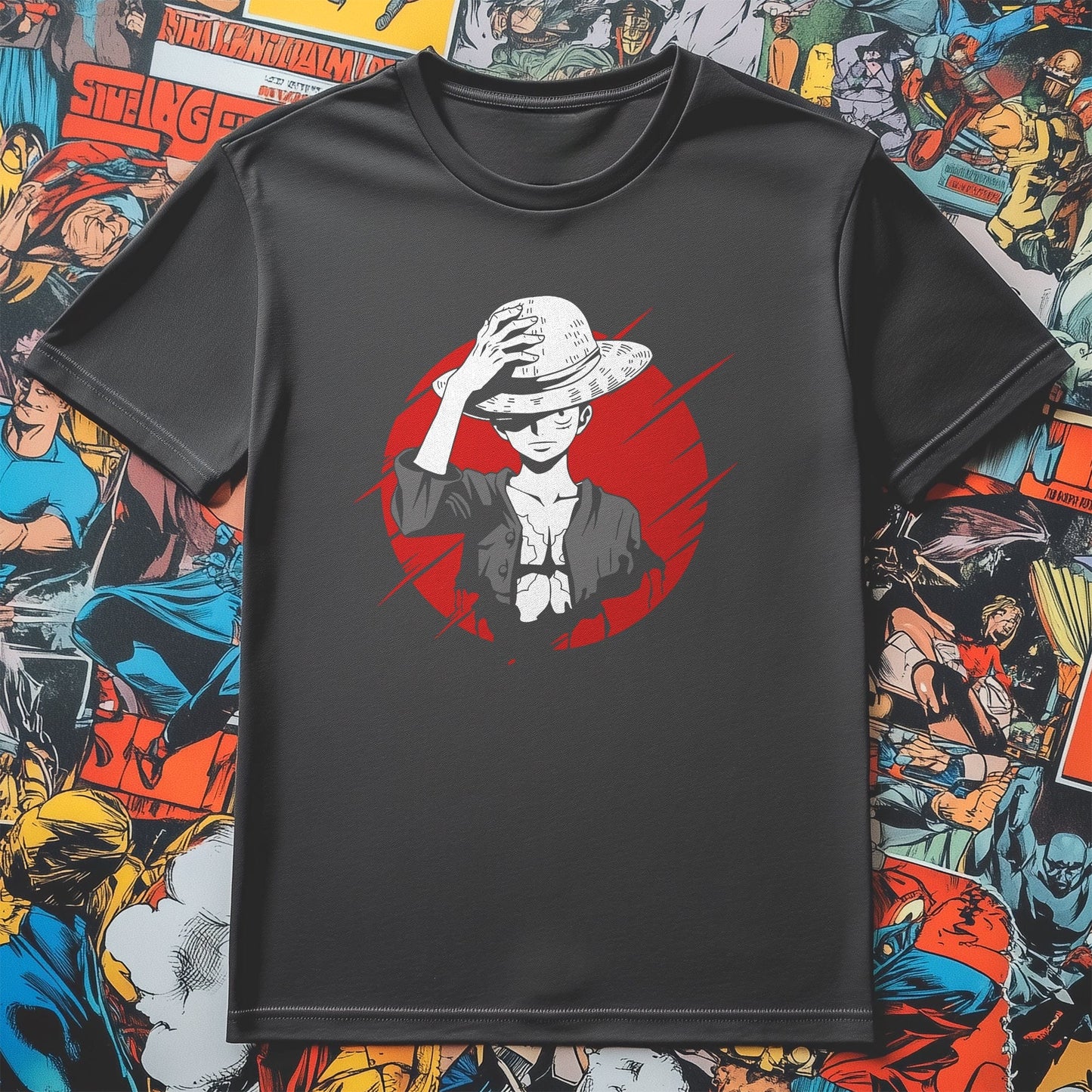 Luffy Glitch T-Shirt