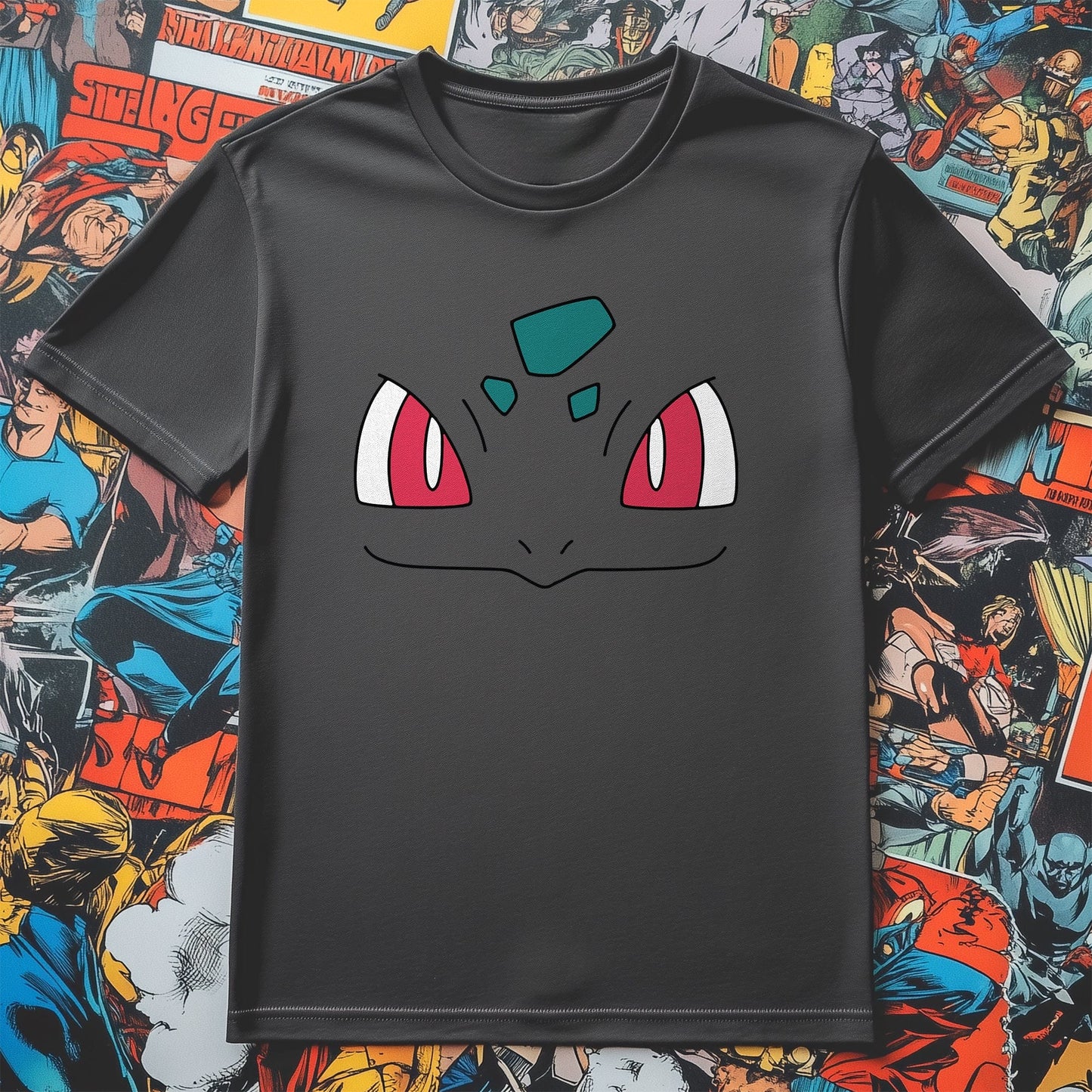Bulbasaur Face T-shirt - Adorable